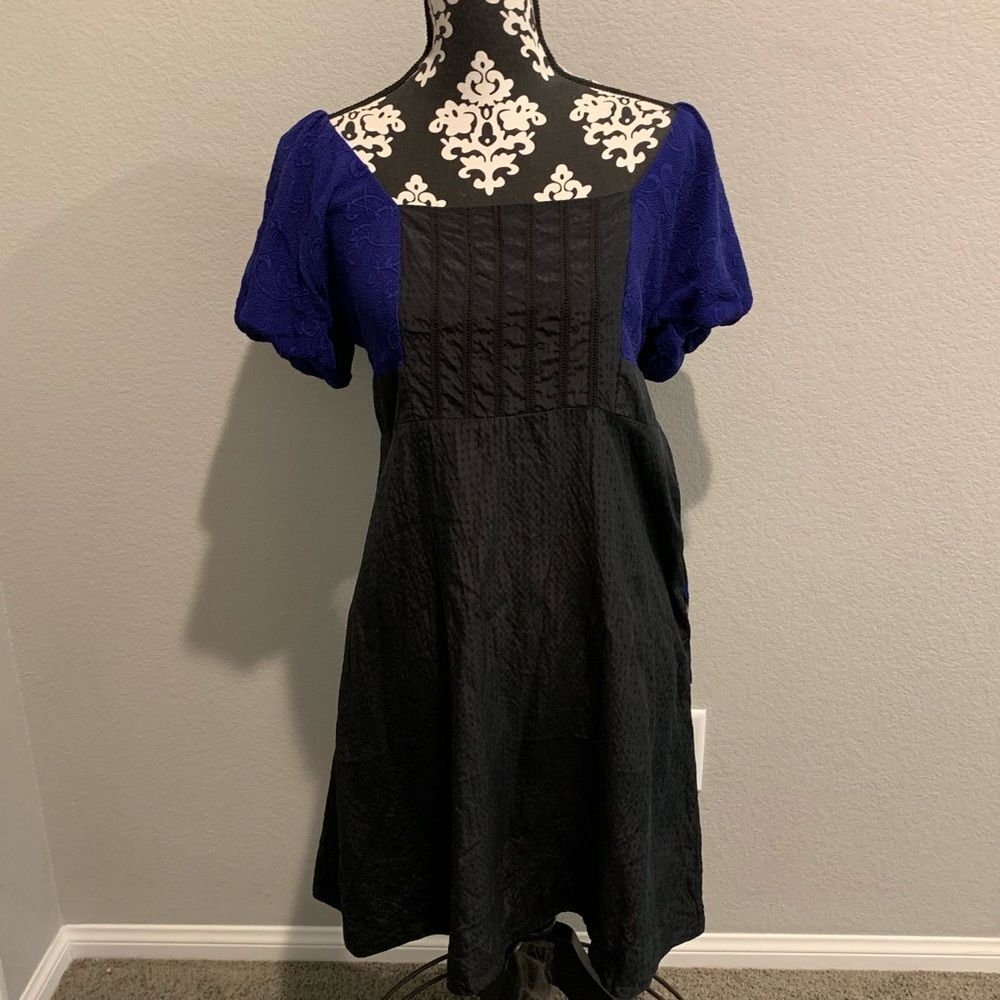 Anthro MouLinette Soeurs Silk Dress